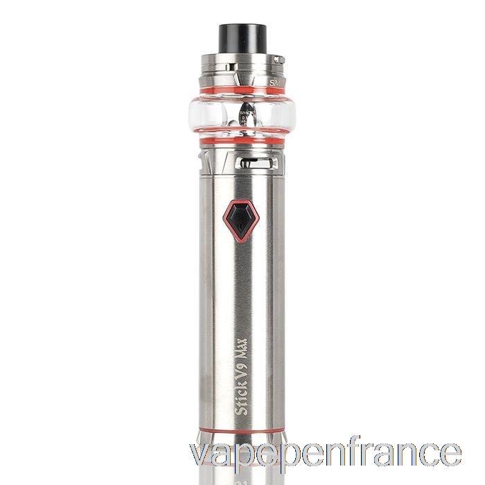 Smok Stick V9 & Stick V9 Max 60w Kit De Démarrage V9 Max - Stylo Vape En Acier Inoxydable